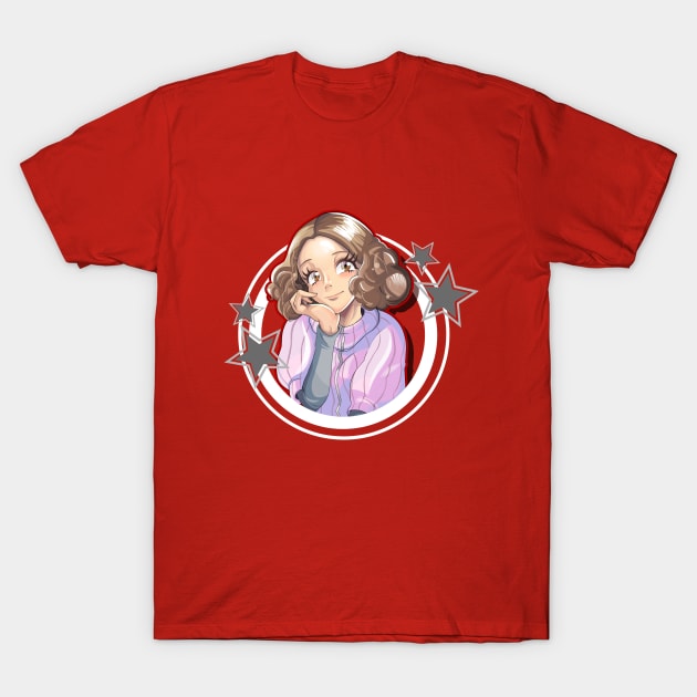 PERSONA 5 - Haru Okumura T-Shirt by SteveChopz